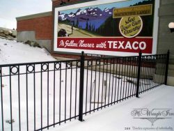 wrought iron fencing