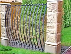 decorative wrought iron fencing