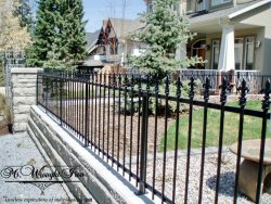 wrought iron fencing