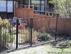 wrought iron fencing