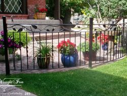 wrought iron fencing