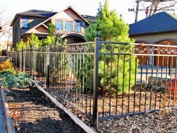 wrought iron fencing