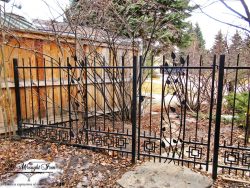 wrought iron fencing