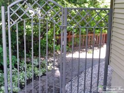 wrought iron garden gates