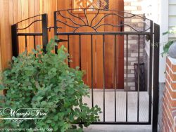 decorative wrought iron gates