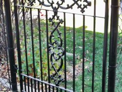 decorative wrought iron gates