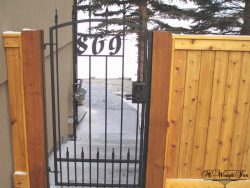 wrought iron gates