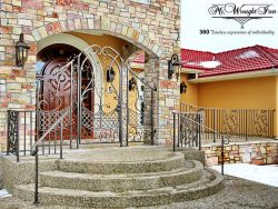 decorative wrought iron gates