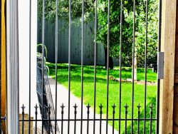 wrought iron garden gates