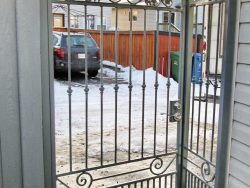 wrought iron gates