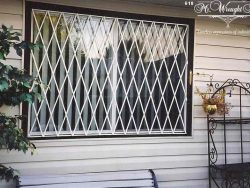 wrought iron screen doors