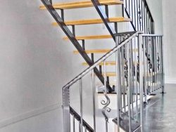 wrought iron stair railings interior