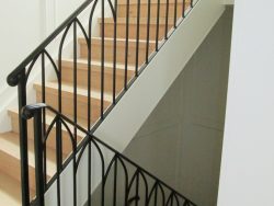 wrought iron stair railings interior