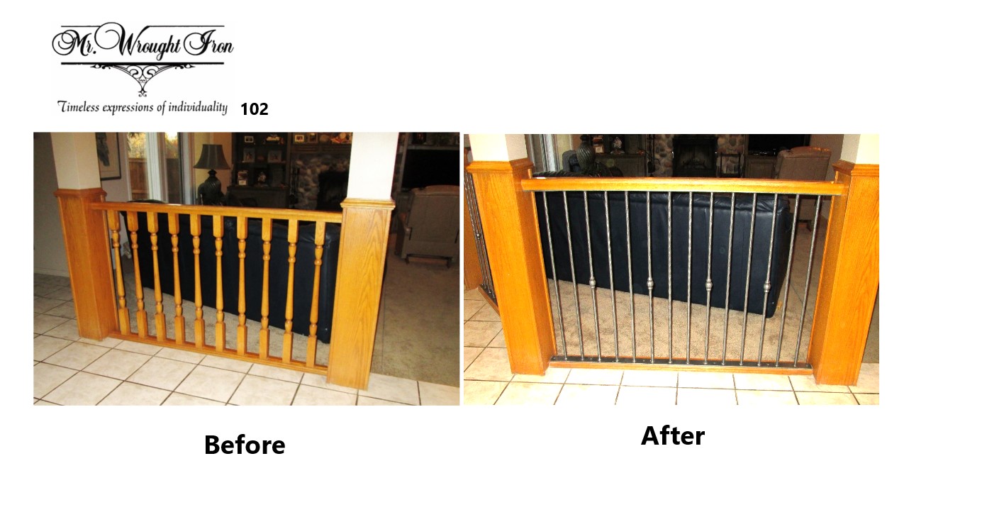 Interior Railings Calgary Mr Wrought Iron Calgary