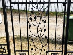 decorative wrought iron gates