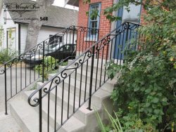 custom-metal-scroll-railings calgary