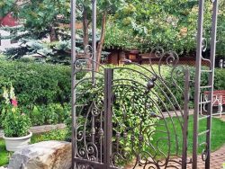 decorative wrought iron fencing