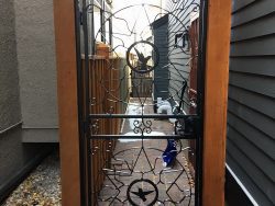 decorative wrought iron gates