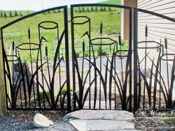 decorative wrought iron gates