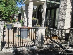 wrought iron fencing