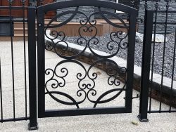 wrought iron gates