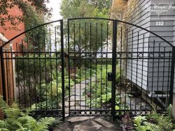 decorative wrought iron gates